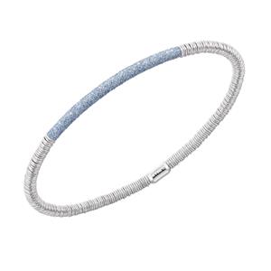 Juwelier Schell 171720 Pesavento Armreif Shiny Silver + Polvere Blue Santorini WPSCB010