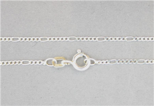 Juwelier Schell 159015 Collierkette Figaro 159015 MS