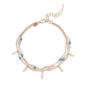 Juwelier Schell 171089 Alisia Armband Gypsy Triple AL3723-Oro
