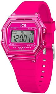Juwelier Schell 174118 Ice Watch Armbanduhr Digit Retro - Neon Pink - Clear - Small 022887