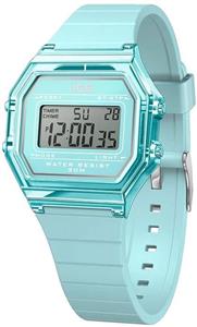 Juwelier Schell 174119 Ice Watch Armbanduhr Digit Retro - Sky Blue - Clear - Small 022888