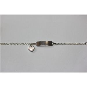 Juwelier Schell 147508 R. Gerstner ID-Armband Herz Rosa 14991614