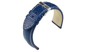 Juwelier Schell 174843 Eulit Uhrenband Chronomaster Blau/Silber 8031624502