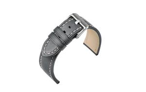Juwelier Schell 166972 Eulit Uhrenband Zeppelin Grau/Silber 831622122