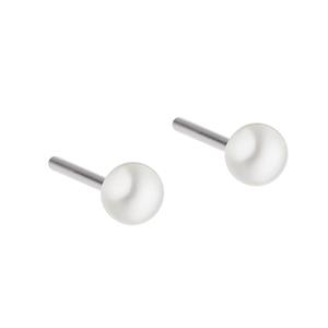 Juwelier Schell 142230 Ernstes Design Perlohrstecker 4mm E144