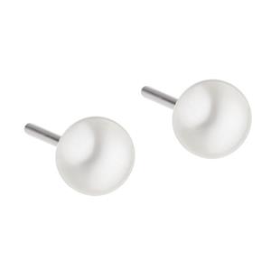 Juwelier Schell 147756 Ernstes Design Perlohrstecker Rund 6mm E146