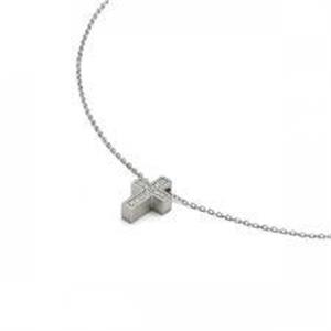 Juwelier Schell 151930 Monomania Kette Kreuz Diamant 50445