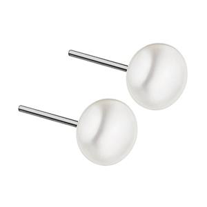 Juwelier Schell 147764 Ernstes Design Perlohrstecker Button 7mm E257