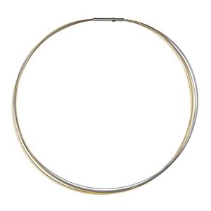 Juwelier Schell 155968 Ernstes Design Seilcolllier Bicolor 10-reihig DS10C.BI.45