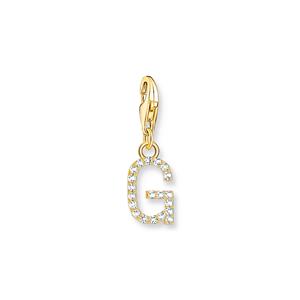 Juwelier Schell 170897 Thomas Sabo Charm-Anhänger Buchstabe G 1970-414-14