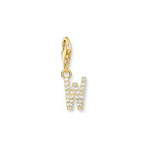 Juwelier Schell 170911 Thomas Sabo Charm-Anhänger Buchstabe W 1986-414-14