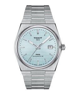 Juwelier Schell 171633 Tissot Armbanduhr PRX Powermatic 80 Silber/Eisblau T1374071135100