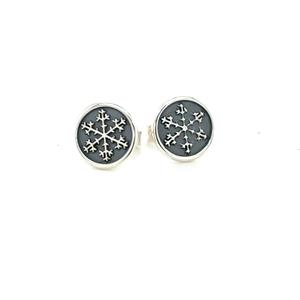 Juwelier Schell 172192 Cuckoowelen Ohrstecker Schneeflocke Groschen 172192 BL