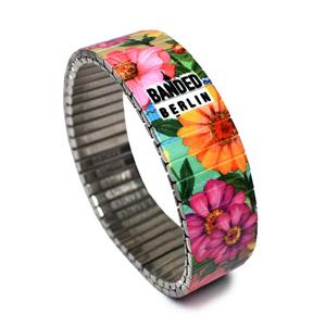 Juwelier Schell 174397 Banded Bracelets Armband Calaveras - Marigold Ofrenda - 18mm Calaveras - Marigold Ofrenda - 18mm (S)