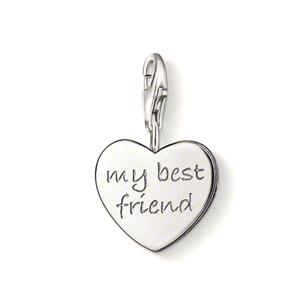 Juwelier Schell 133096 Thomas Sabo Charm Anhänger - my best friend 0799