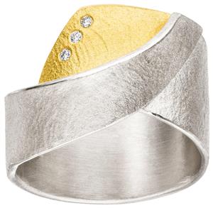 Juwelier Schell 176153 ManuSchmuck Ring R1366BRW/58