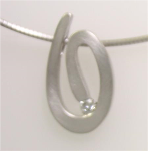 Juwelier Schell 154001 Bührer Collier mit Anhänger 5289/0/05/2