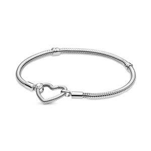 Juwelier Schell 163638 Pandora Moments Armband mit Herzschließe 599539C00-18