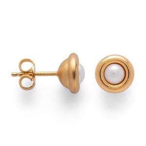 Juwelier Schell 171034 Bastian Inverun Ohrstecker Golden Pearl Dream 42120