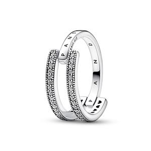 Juwelier Schell 171727 Pandora Ring Signature Logo & Pavé 192779C01-54