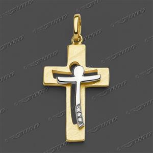 Juwelier Schell 173325 Jung Anhänger Kreuz 53-0176