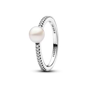 Juwelier Schell 173430 Pandora Ring Perle & Pavé 193158C01-56