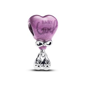 Juwelier Schell 173783 Pandora Moments Charm Farbverändernd Gender Reveal Baby Girl 793238C01