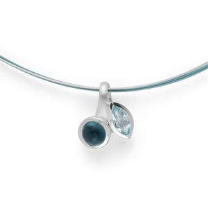 Juwelier Schell 175908 Bastian Inverun Anhänger Facets of Blue 44020