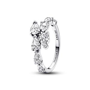 Juwelier Schell 172458 Pandora Ring Funkelndes Überlappendes Band 193004C01-52