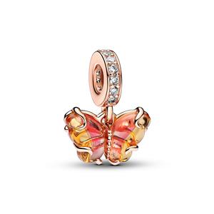 Juwelier Schell 174193 Pandora Moments Charm Schmetterling Rosa & Gelb 782698C01