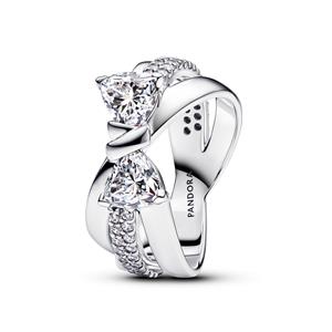 Juwelier Schell 176237 Pandora Ring Funkelnde Schleife & Bänder 193553C01-54