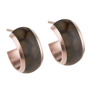 Juwelier Schell 147779 Ernstes Design Ohrringe Wood E372