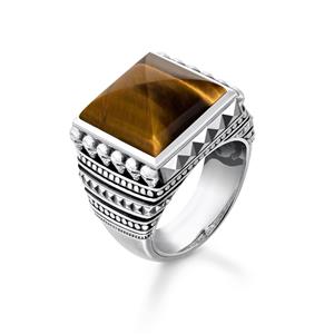 Juwelier Schell 148730 Thomas Sabo Ring Tigerauge TR2158-826-2-62