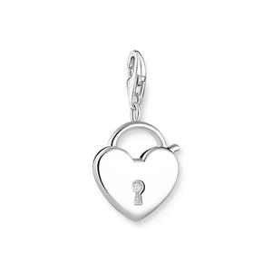 Juwelier Schell 171901 Thomas Sabo Charm-Anhänger Schlossherz Silber 0009-001-12