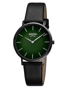 Juwelier Schell 176432 Boccia Armbanduhr Dunkelgrün/Schwarz 3273-14