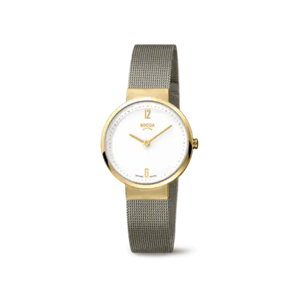 Juwelier Schell 176773 Boccia Armbanduhr Slim Silber/Gold 3283-05